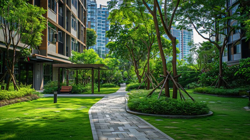 高速公路中间绿化带高度规范解析**